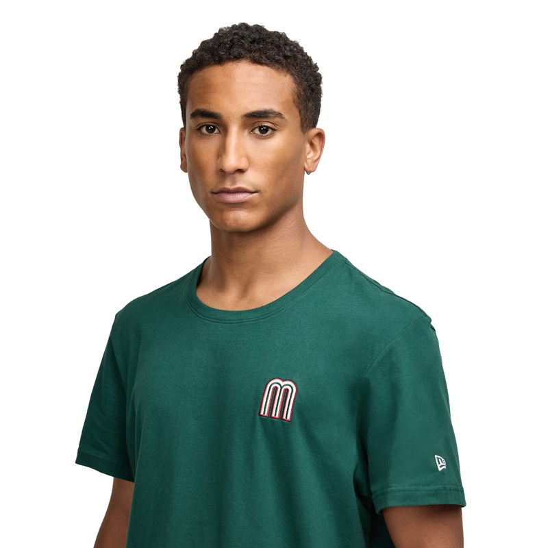 Mexico Baseball Green T-Shirt