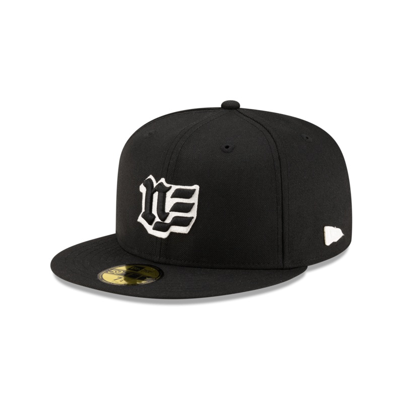 Blackletter Black 59FIFTY Fitted Hat