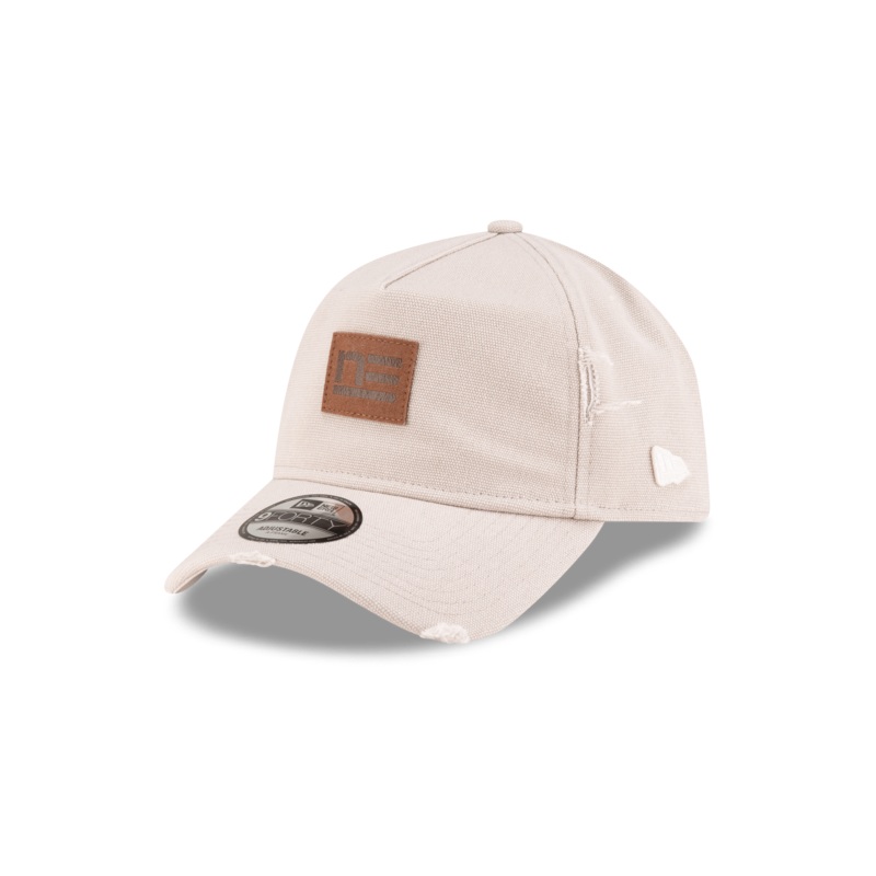 Forge Leather Patch Ashes Of Roses 9FORTY A-Frame Adjustable Hat