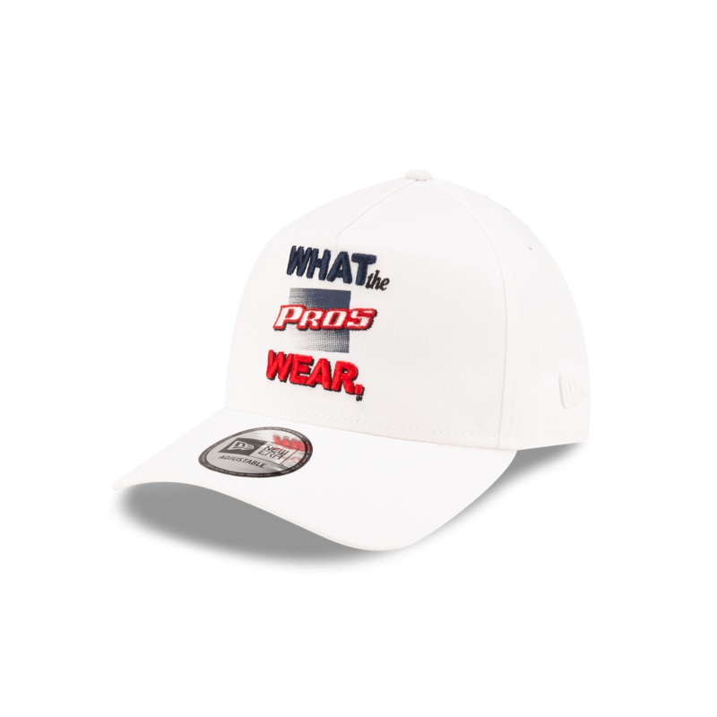 Go Pro College White 9FORTY A-Frame Snapback Hat