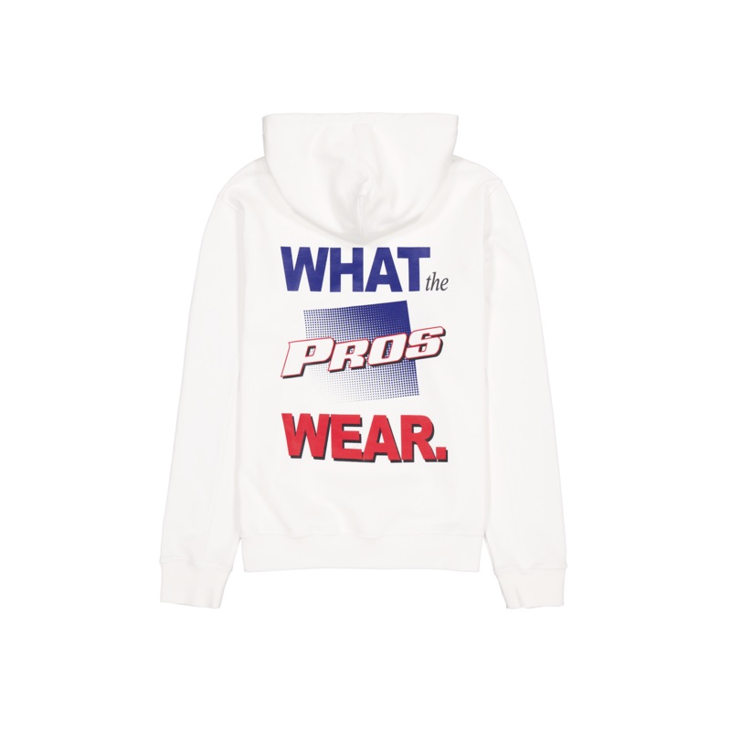 Go Pro Graphic College White Hoodie