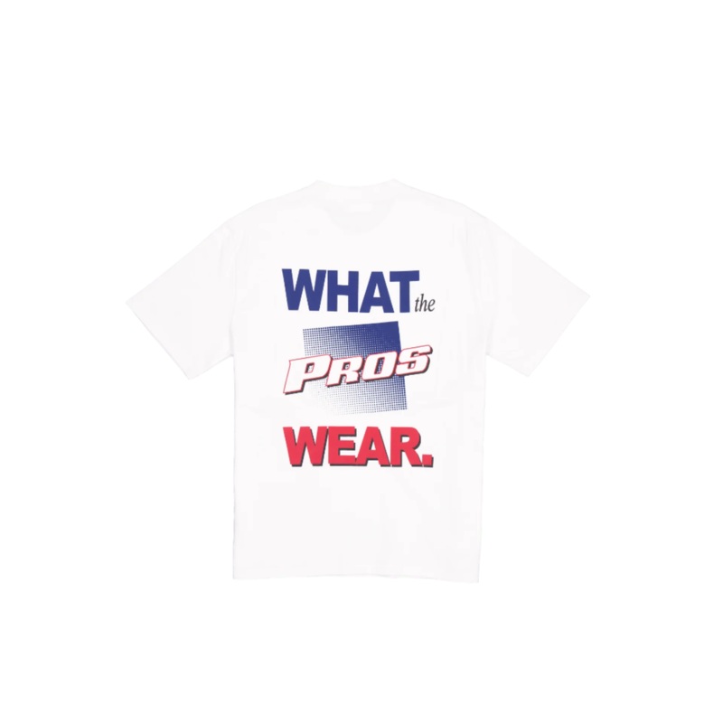 Go Pro Graphic College White T-Shirt