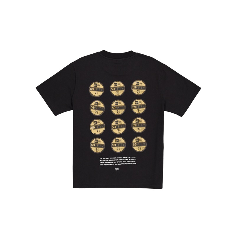 Medallion Graphic Black T-Shirt