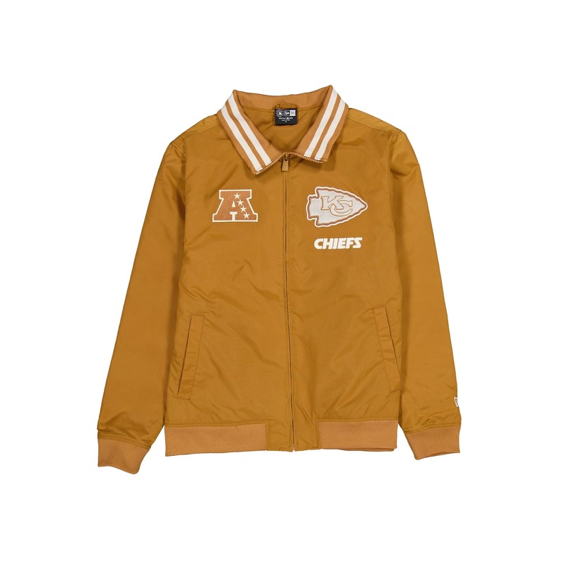 Kansas City Chiefs Light Bronze Logo Select Jacket
