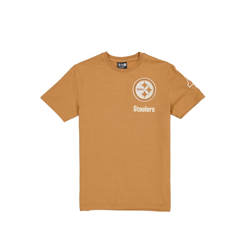 Pittsburgh Steelers Light Bronze Logo Select T-Shirt