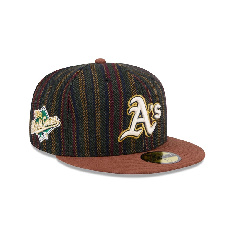 Athletics Vintage Herringbone 59FIFTY Fitted Hat