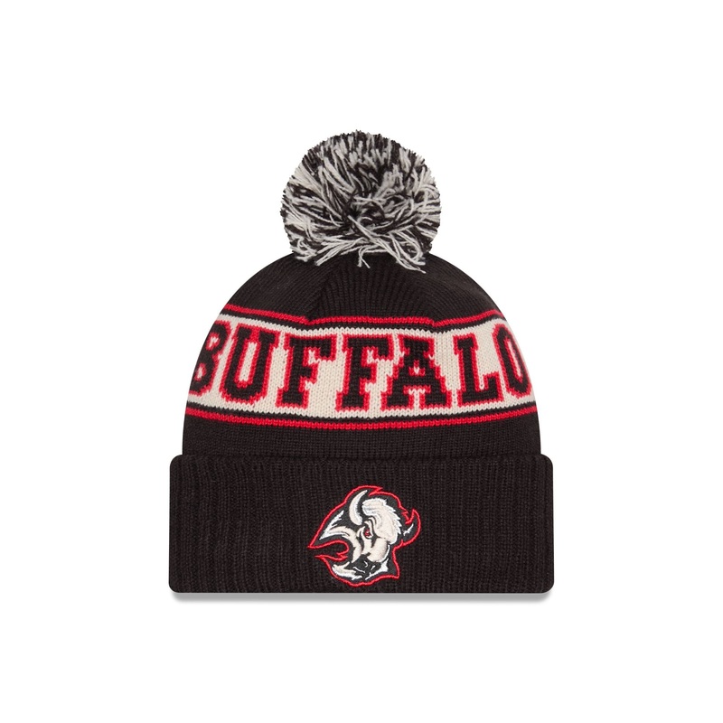 Buffalo Sabres Alt Retro Pom Knit Hat