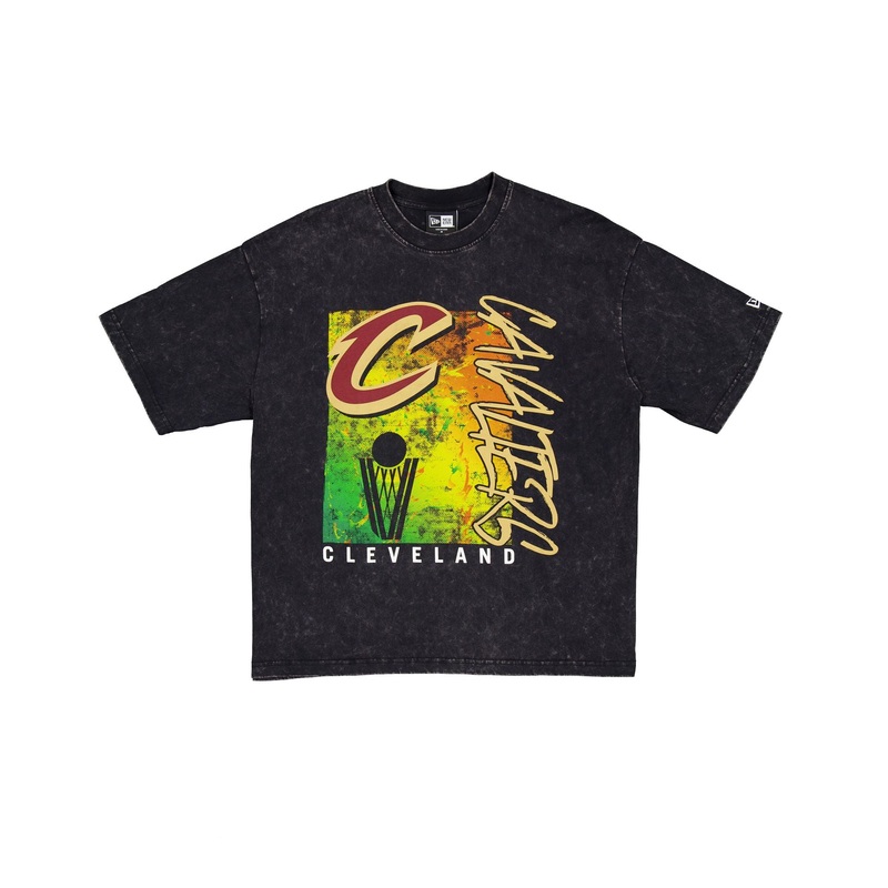 Cleveland Cavaliers Sport Classics Boxy Black T-Shirt