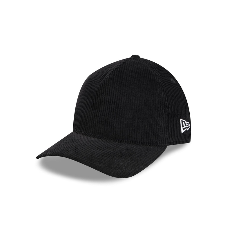Black Corduroy 9TWENTY A-Frame Adjustable Hat