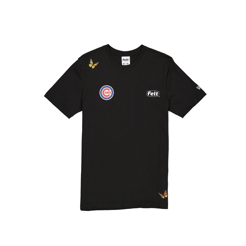 FELT x Chicago Cubs Black T-Shirt