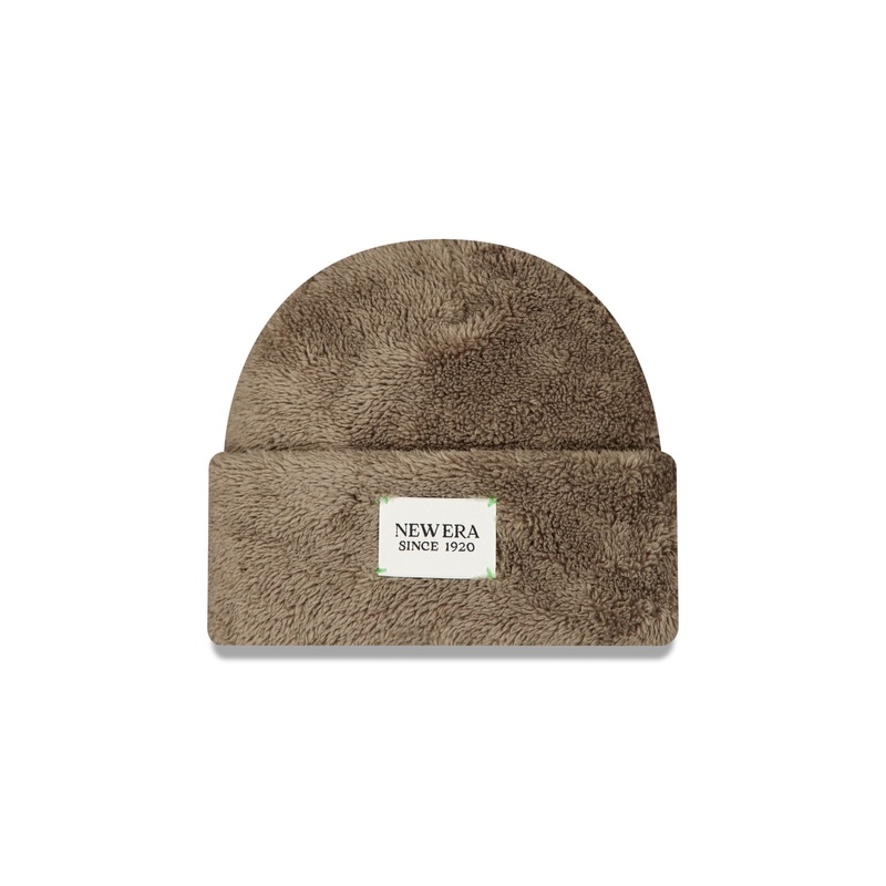 Fleece Mocha Cuff Knit Hat