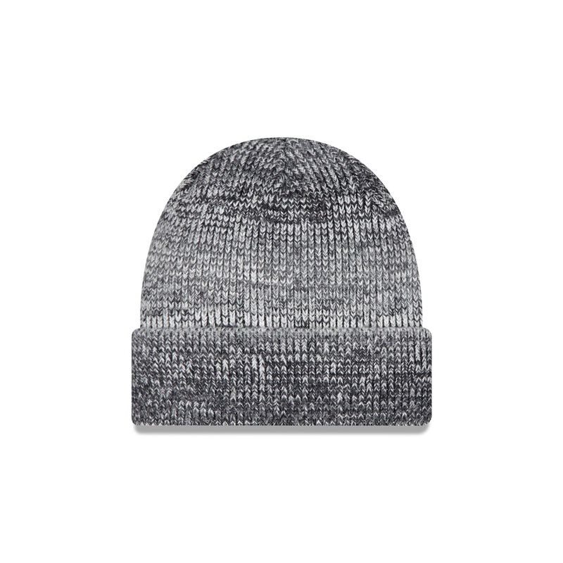 Gradation Black Cuff Knit Hat