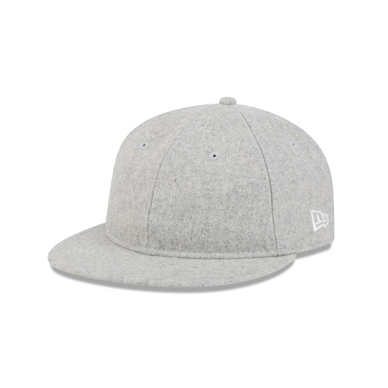 Heather Gray Melton Wool Retro Crown 9FIFTY Adjustable Hat