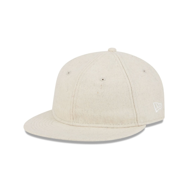 Heather Oatmeal Melton Wool Retro Crown 9FIFTY Adjustable Hat