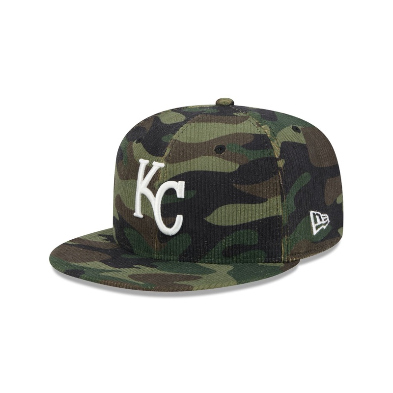 Kansas City Royals Camo Cord 59FIFTY Fitted Hat