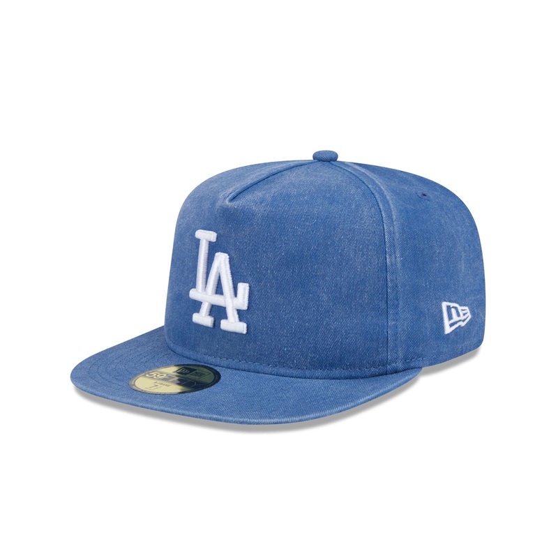 Los Angeles Dodgers Pigment Dye 59FIFTY A-Frame Fitted Hat