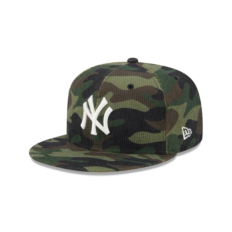 New York Yankees Camo Cord 59FIFTY Fitted Hat