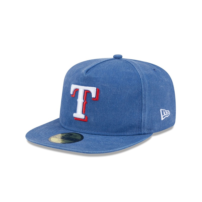 Texas Rangers Pigment Dye 59FIFTY A-Frame Fitted Hat
