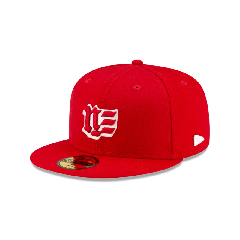 Blackletter Scarlet 59FIFTY Fitted Hat