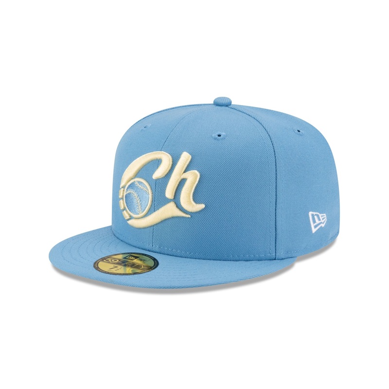 Charros De Jalisco Sky Blue 59FIFTY Fitted Hat