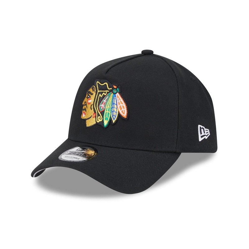 Chicago Blackhawks Team 9FORTY A-Frame Snapback Hat