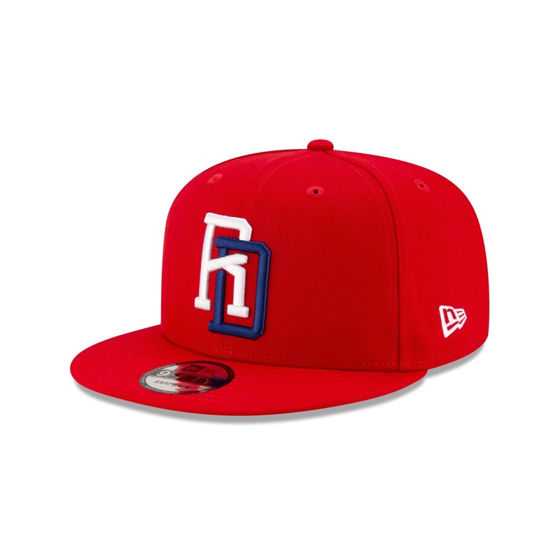 Dominican Republic Red 9FIFTY Snapback Hat