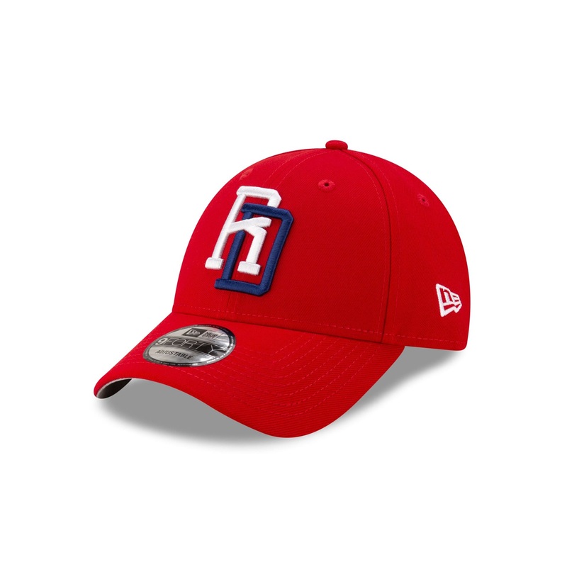 Dominican Republic Red Alt 9FORTY Snapback Hat