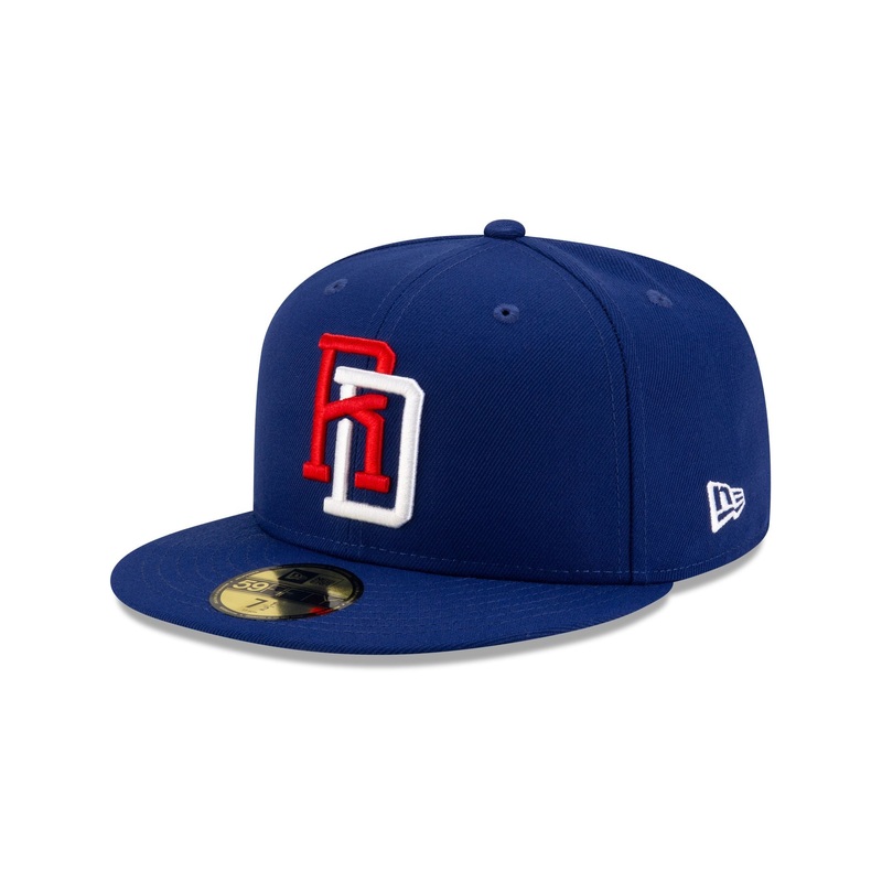 Dominican Republic Royal Blue 59FIFTY Fitted Hat