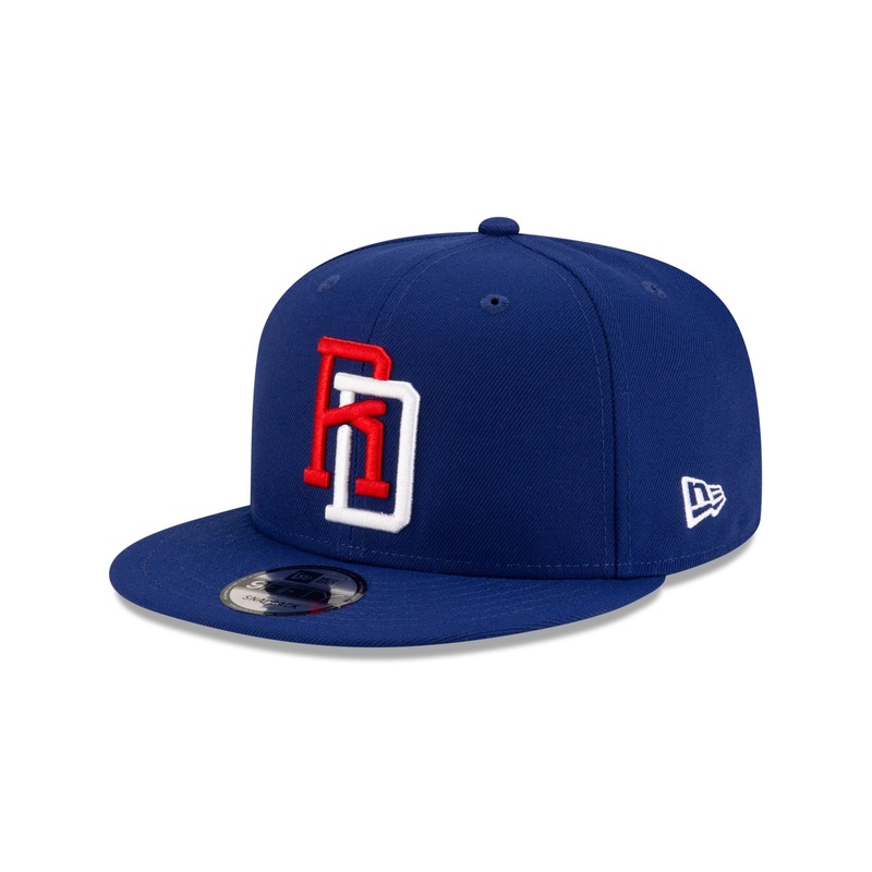 Dominican Republic Royal Blue 9FIFTY Snapback Hat