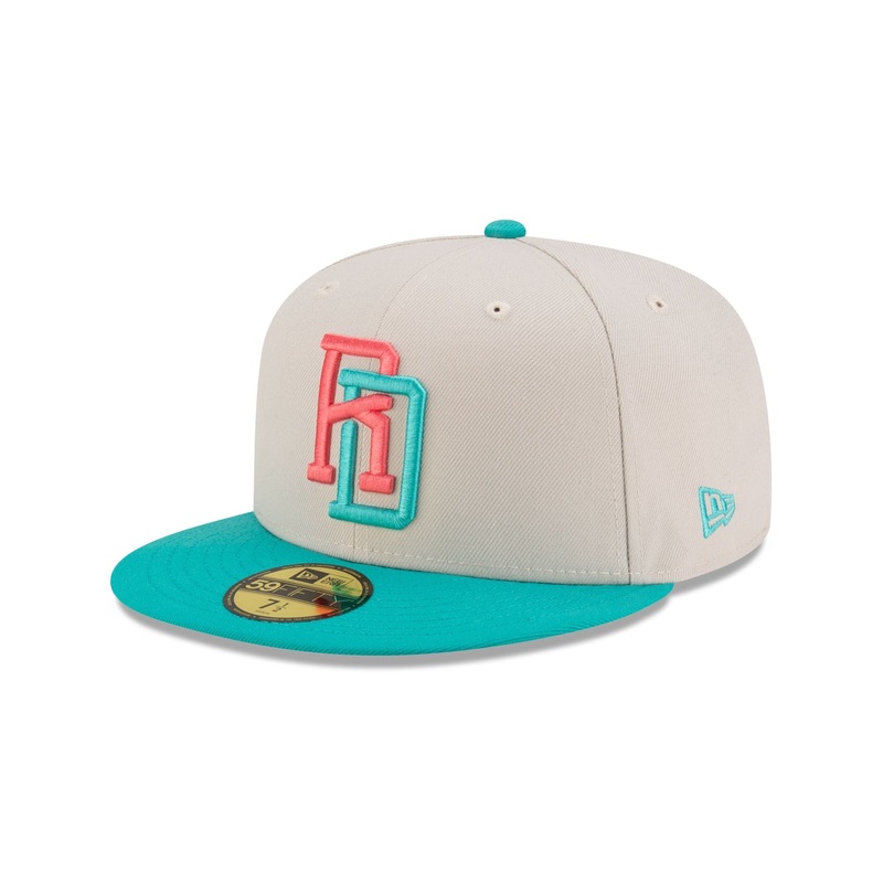 Dominican Republic Teal 59FIFTY Fitted Hat