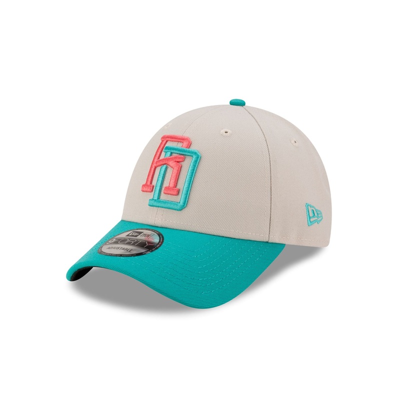 Dominican Republic Teal 9FORTY Snapback Hat
