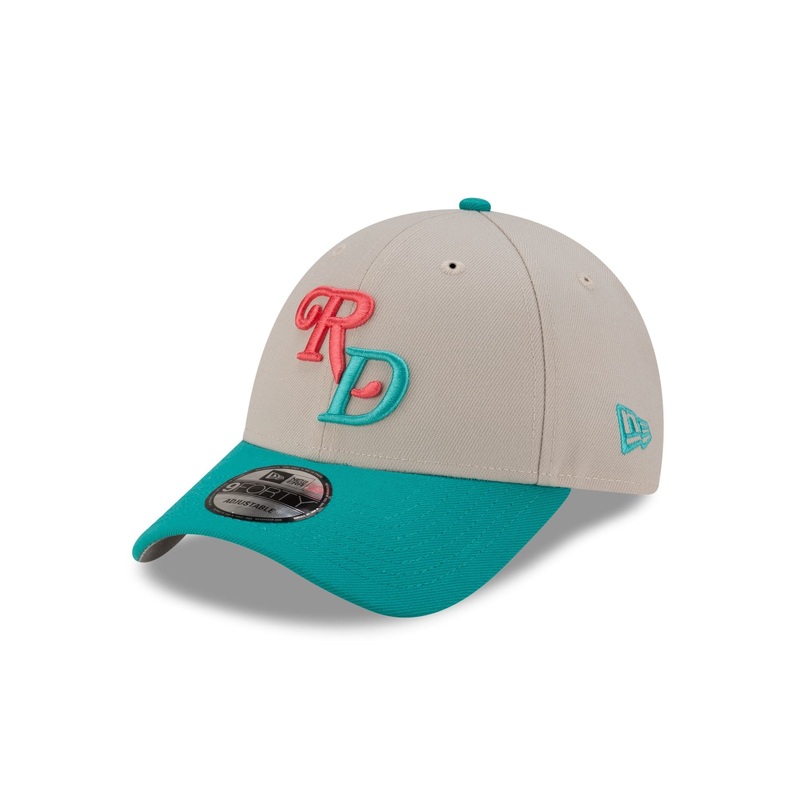 Dominican Republic Teal Script Alt 9FORTY Snapback Hat