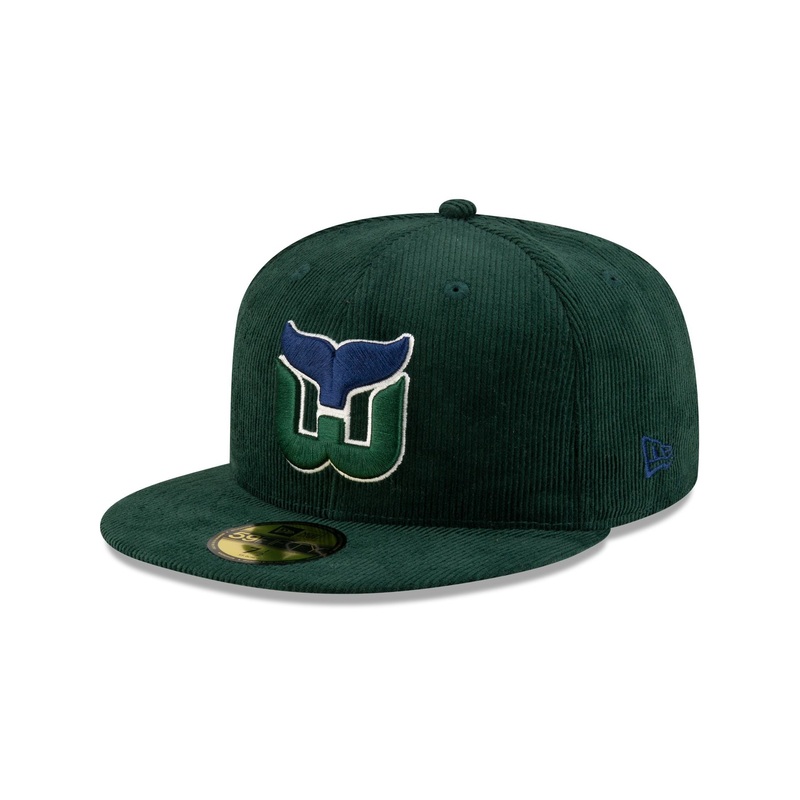 Just Caps Corduroy Hartford Whalers Historic 59FIFTY Fitted Hat