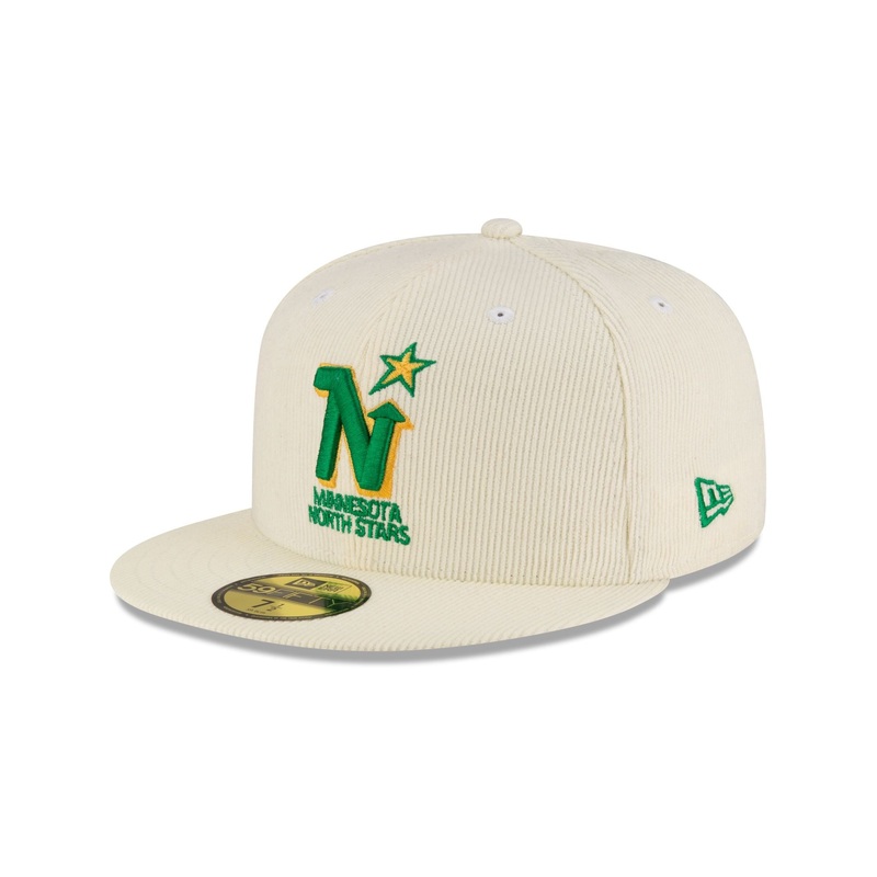 Just Caps Corduroy Minnesota North Stars Historic 59FIFTY Fitted Hat