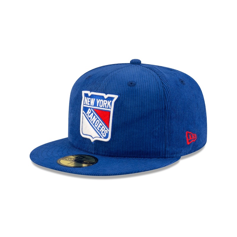 Just Caps Corduroy New York Rangers Historic 59FIFTY Fitted Hat