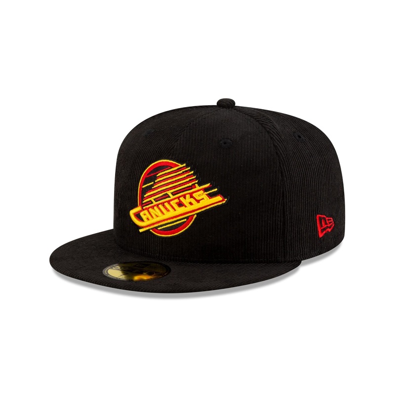Just Caps Corduroy Vancouver Canucks 59FIFTY Fitted Hat