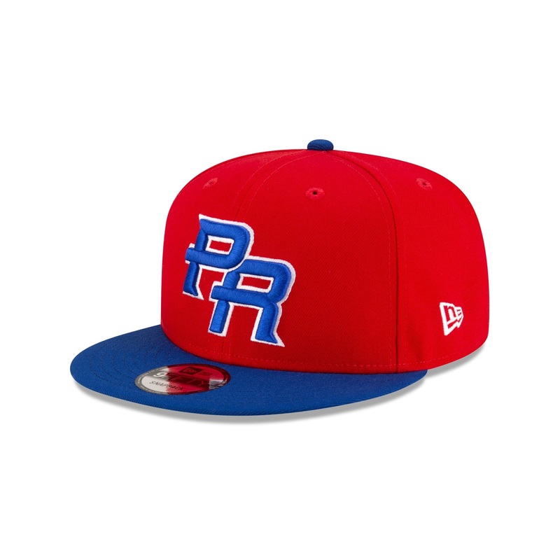 Puerto Rico Red 9FIFTY Snapback Hat