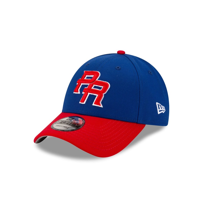 Puerto Rico Royal Blue Alt 9FORTY Snapback Hat
