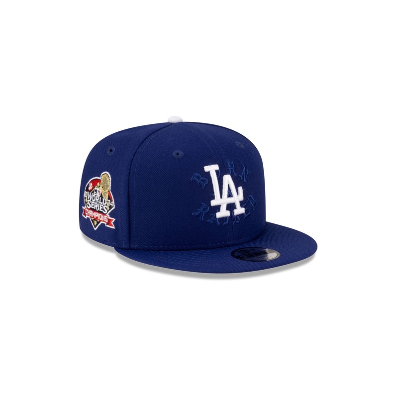 Born x Raised x Los Angeles Dodgers World Series Champions Kids 9FIFTY Snapback Hat