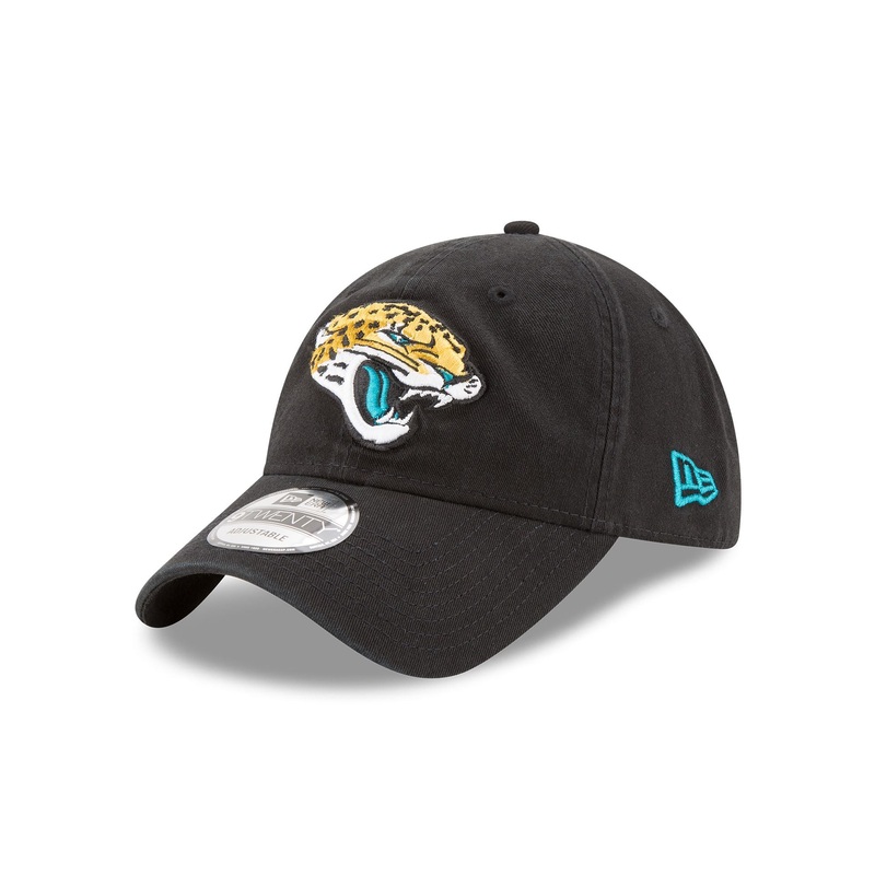 Jacksonville Jaguars Core Classic Black 9TWENTY Adjustable Hat