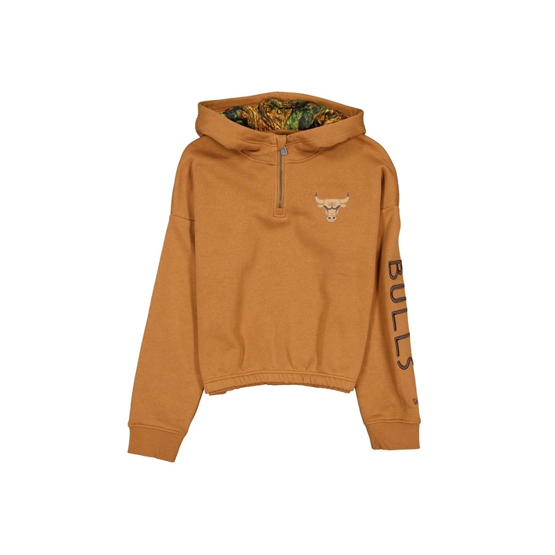 Chicago Bulls 2025 All-Star Game Victory Grove Women’s Light Bronze Hoodie