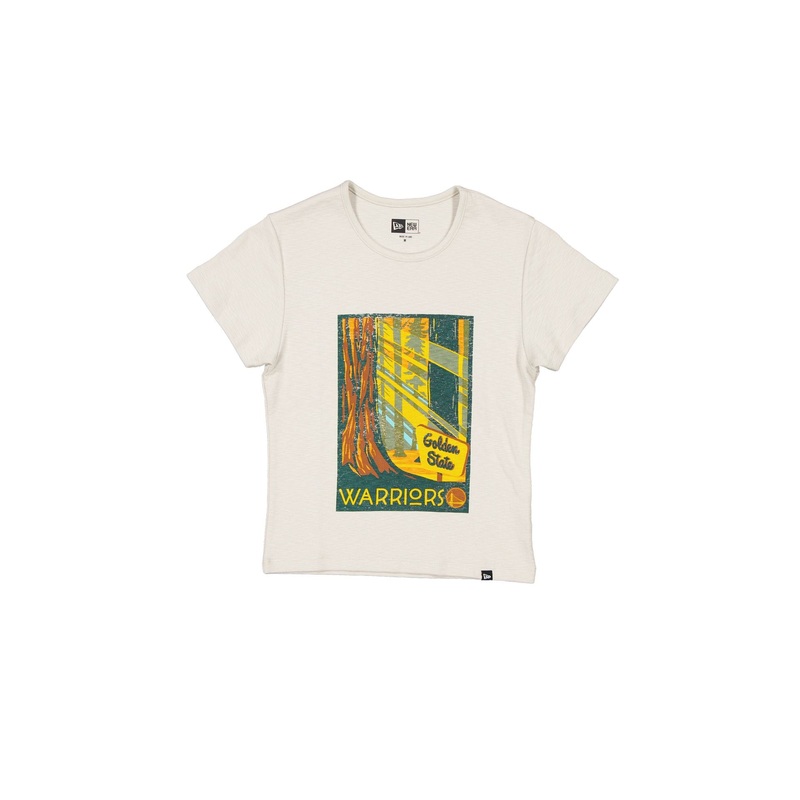Golden State Warriors 2025 All-Star Game Victory Grove Women’s Stone T-Shirt