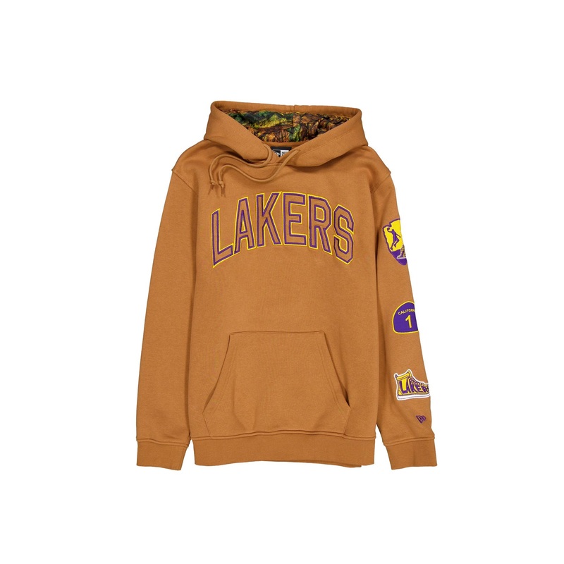 Los Angeles Lakers 2025 All-Star Game Victory Grove Light Bronze Hoodie