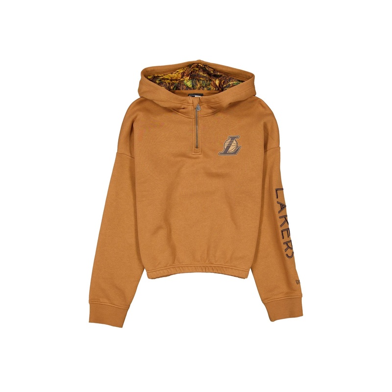 Los Angeles Lakers 2025 All-Star Game Victory Grove Women’s Light Bronze Hoodie