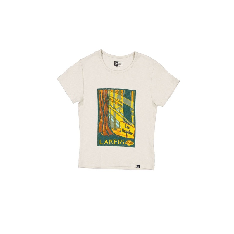 Los Angeles Lakers 2025 All-Star Game Victory Grove Women’s Stone T-Shirt
