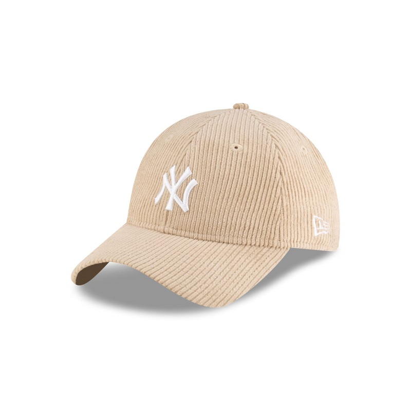 New York Yankees Women’s Tan Cord 9TWENTY Adjustable Hat