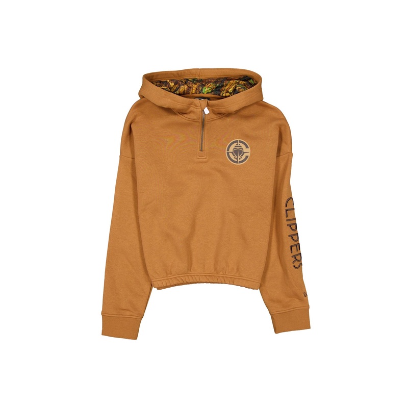 Los Angeles Clippers 2025 All-Star Game Victory Grove Women’s Light Bronze Hoodie